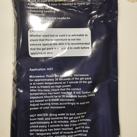 Reusable hot or Cold pack 250g - Picture 3 of 3
